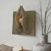 Prayer Hand Candlestick Resin Material Symbol of Faith Emotion Warmth Hope Candle Stand Peaceful Home Accent