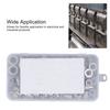 100Pcs Rivet Nut Flat Round Head Knurled M3 M4 M5 M6 M8 Aluminum Alloy Fastener for Vehicle