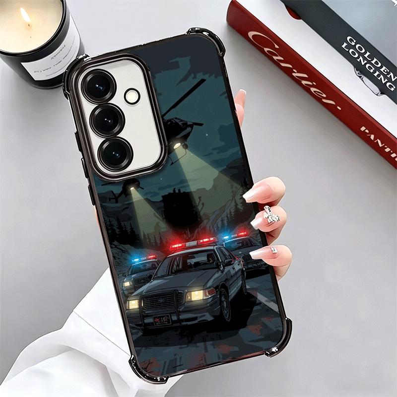 Police FBI ID Card Swat Soft Phone Case For Samsung A17 A27 A07 A37 A57 A16 A56 A15 A55 A14 A54 A13 A53 A26 A36 A25 A35 A24 A34