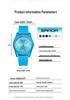 Sanda TEMU Hot-Selling Waterproof Quartz Luminous Student Watch with Thin Transparent Case for Children