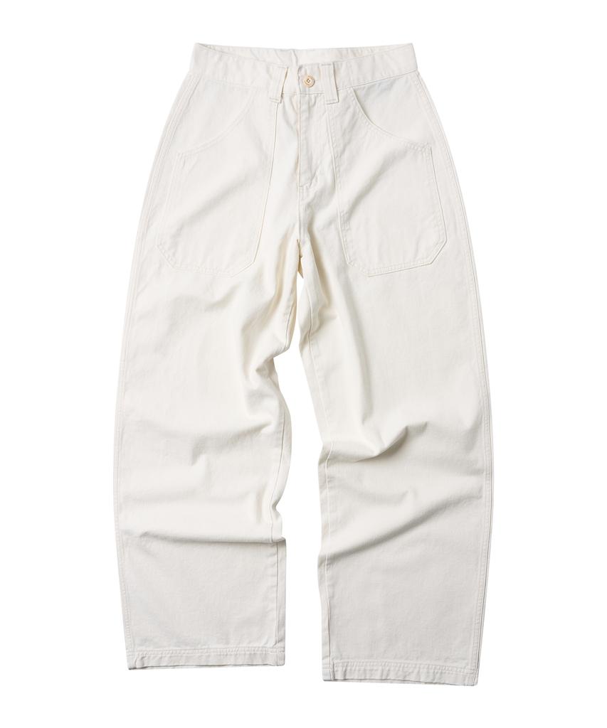 GOLDEN SUNSHINE French Work Pants_Cream