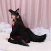 Fermaglio per Capelli a Forma di Orecchie di Animale in Peluche Fatto a Mano Cosplay - Orecchie di Volpe Lupo Gatto in Diversi Colori Stile Anime Lolita