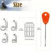 Fishing Equipment Include Hook Boilie Stop Line and Baiting Needle 2#/4#/6#/8# Pre-Tied Baits Rigs Fishing Hair Rig