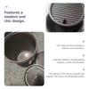 Tea Ceremony Storage Bins with Lids Garbage Container Tea Dregs Drainage Bucket Trash Can Waste Mini