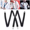 Accessories Elastic Wedding Dress Clip-on Adjustable Trousers Belt Braces Suspenders Strap Clip
