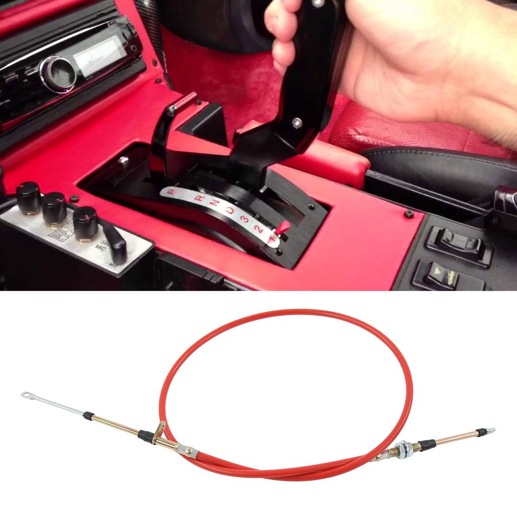 Race Cable, High P formance Gear Cable, Car Accessories Replacement for B M Lev , Made of ABS and Metal Mat ial, Suitable for B M