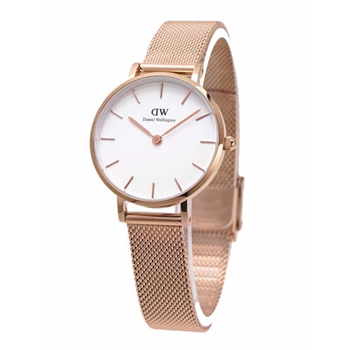 

Daniel Wellington Petite Melrose 28mm Rose Gold White Women s Watch DW00100219