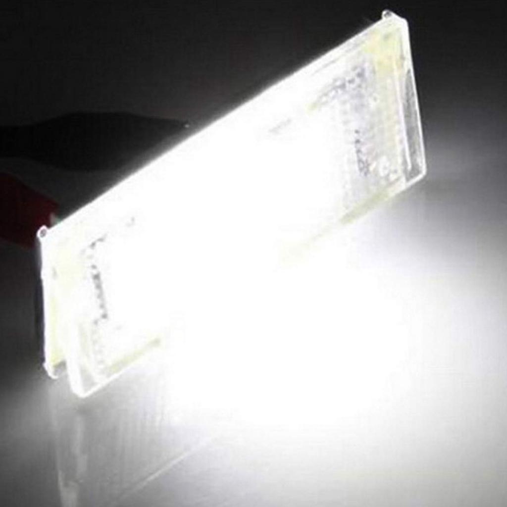 2 LED License Lamps, License Lamps 18 SMD (Reference Compatible Models - for BMW