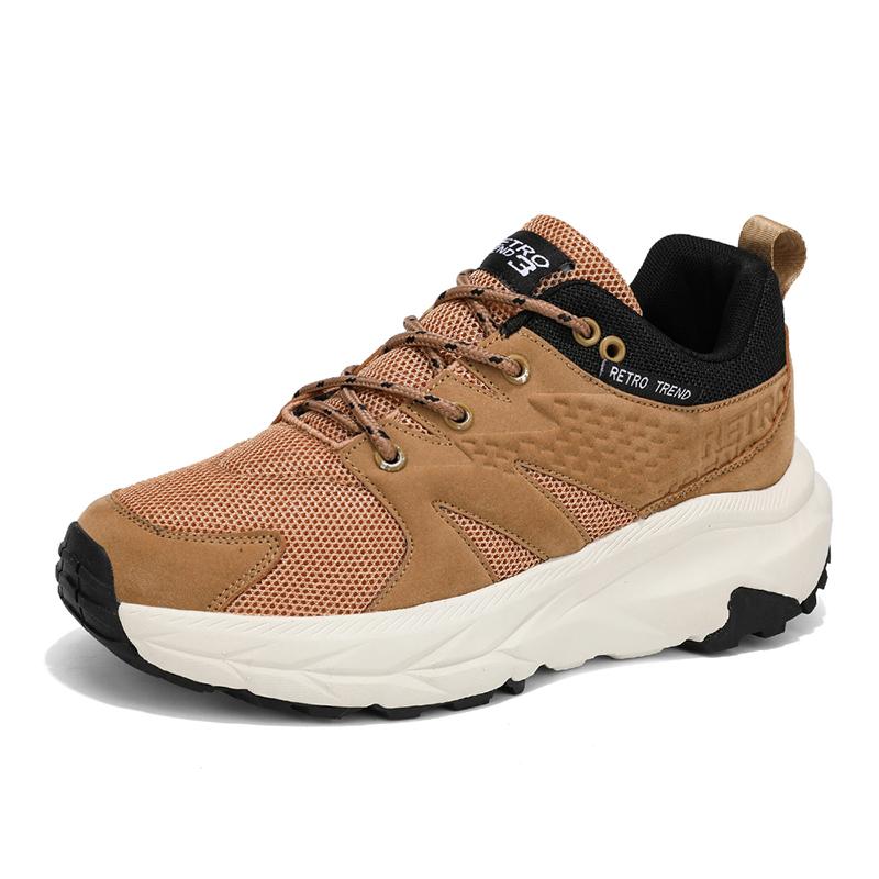 Men's Running Shoes for Women Autumn Jogging Sports Shoes Mesh Breathable Sneakers Men thick sole walking shoes male footwear