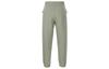 Nike Solo Swoosh Loose Fit Lace Up Knitted Fabric Comfortable Fleece Lined Casual Pants Men's Light Army Green/White DX1365-320