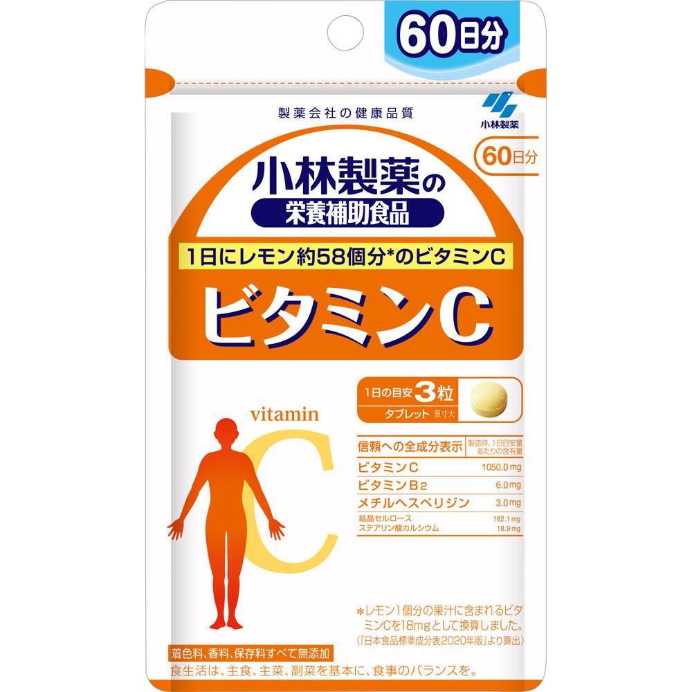 

Kobayashi Pharmaceutical small Nutritional Supplement Vitamin C Economy Size 60-Day Supply 180T Vitamins Vitamin C 1