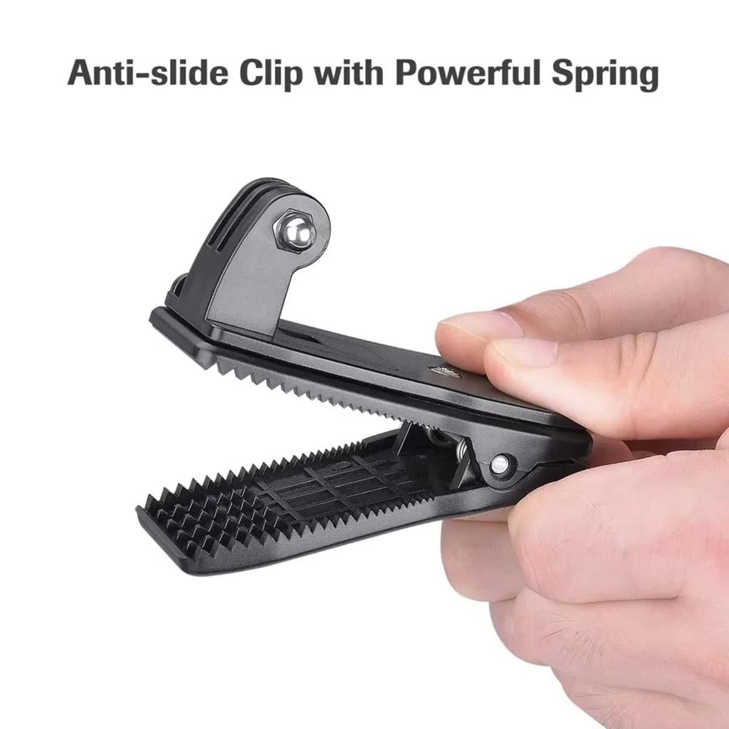 Backpack Strap Clip 360 Degree Rotation Hat Belt Clamp Mount For DJI Osmo Pocket 3 Action Camera Accessories