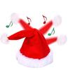 Electric Music Swinging Santa Claus Children's Toy Gift For Christmas Festival Non-woven Fabric Material