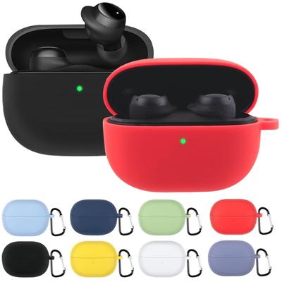 For Xiaomi Redmi Buds 3 Lite Silicone Earphone Protective Case with Hook