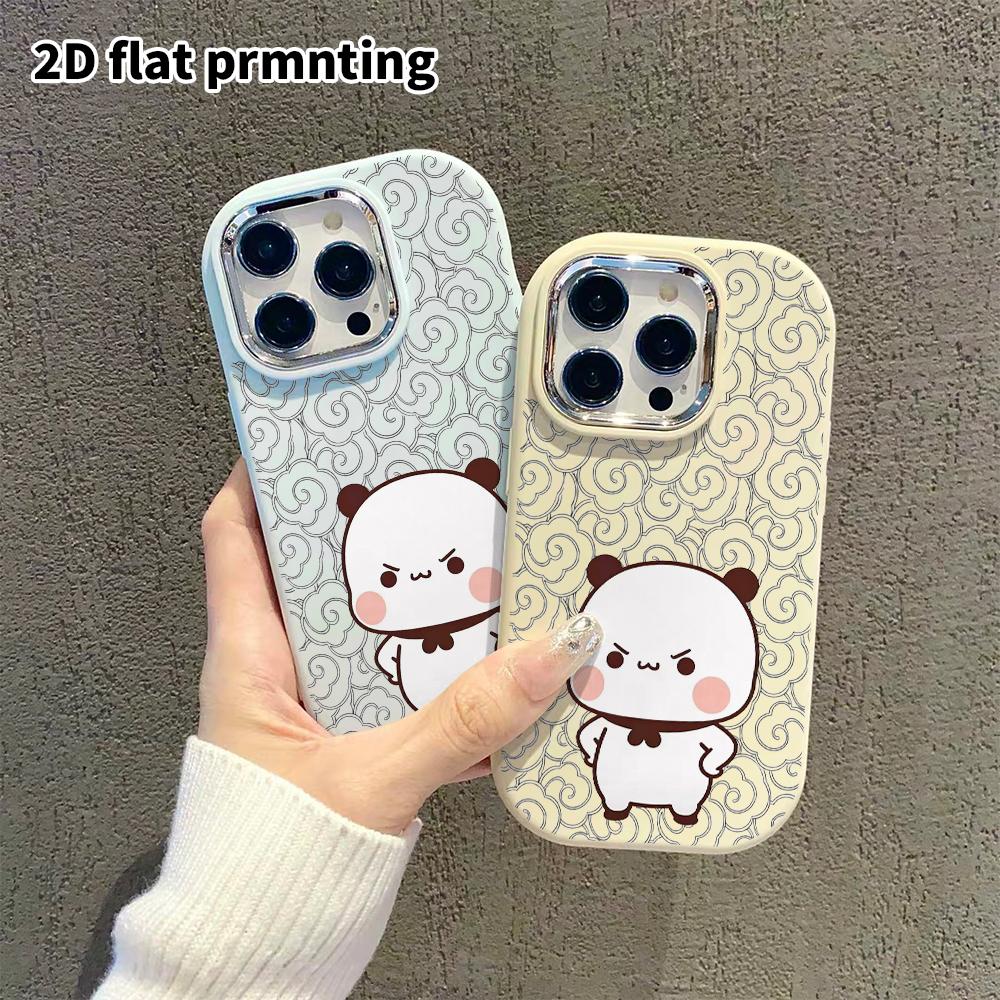 Phone Case: 2D Flat Design Suitable for iPhone 18 17 16 15 14 13 Pro Protective Case, Couple Style, Hands-on-hips Angry Pose, Christmas and Halloween 