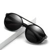 Neue Punk Circle Sonnenbrille Herren Klassisch Kleiner Rahmen Vintage Sonnenbrille Damen Outdoor Reise Brille UV400