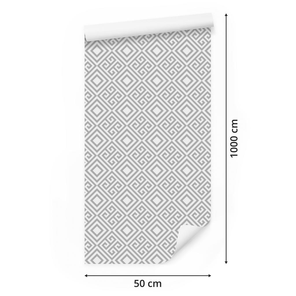 Geometric pattern and abstract wallpaper for living room and bedroom 50x1000