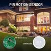 Led Solar Light Outdoor Motion Sensor Human Body Sensing Adjustable Head Ip65 Waterproof Solar Three Head Wall Lamp Garden
