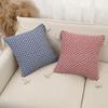 BUYNOW Simple Yarn-Dyed Jacquard Pillow Case Light Luxury Cushion Cover Nordic Style Hotel Home Living Room Decor Sofa Cushions