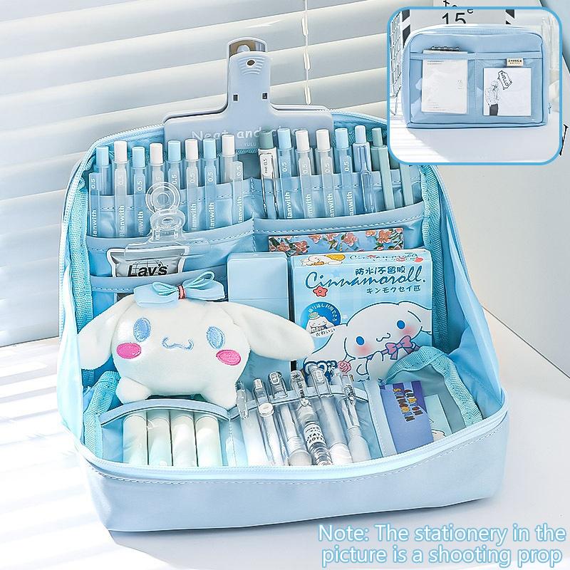 12 Layers Large Capacity Pencil Case Good Looking Multifunctional Classification Storage Stationery Storage Bag 1Pc