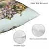 Vintage Easter Bunny And Eggs Pillow Cover Watercolor Cushion Cover Square Pillow Case Cute Pillowcases For Sofa Home Decoration