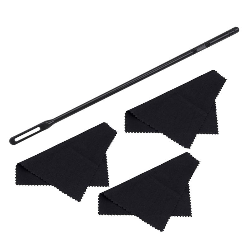 Flute Cleaning Kits, Flute Cleaning Cloth, Flute Cleaning Rod Cleaning Rag Flute Cleaning Swab Flute Cleaner Supplies