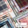 Plaid Japanese JK Pleated Skirt Fabric, Handmade DIY Scrunchie, Yarn-Dyed Polyester Scraps