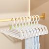 Multifunctional Non-Slip Clothes Hanger: Plastic Pants Rack & Drying Support