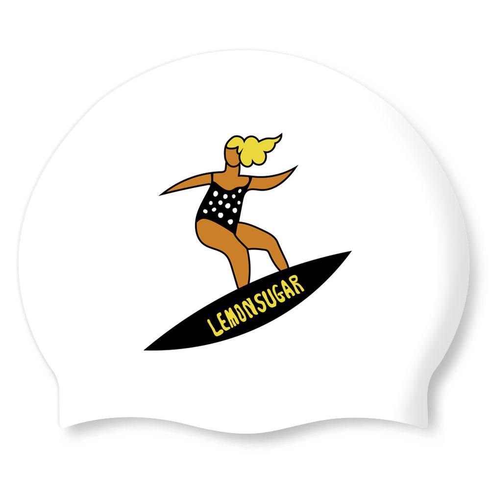 Eseudisebeun Ziben Silicone Swim Cap White
