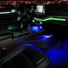 18/6 In 1 RBG 64 Color Car Ambient Lights Interior Acrylic Strip Light Guide Fiber Optic Interior Decoration Atmosphere Lamp