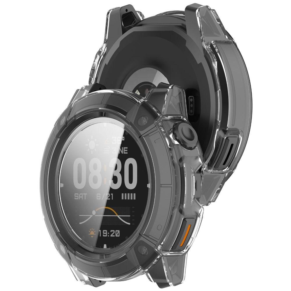 PC+Tempered Protective Case Anti-Scratch Full Coverage Screen Protector Bumper Cover Shell for COROS NOMAD