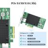 10Gtek 10Gb PCI-E NIC Network Card, Intel X550-AT2 Controller Chip, Single RJ45 Port, Intel X550-T1 Compatible, 10Gbase-T LAN Card, PCI-E 3.0