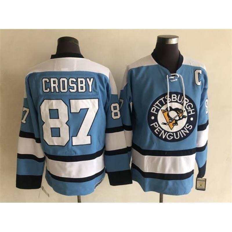 Maillot d'entraînement de hockey sur glace pour homme et femme à manches longues Pittsburgh Penguins Nashville Predators Ottawa Senators Officiel