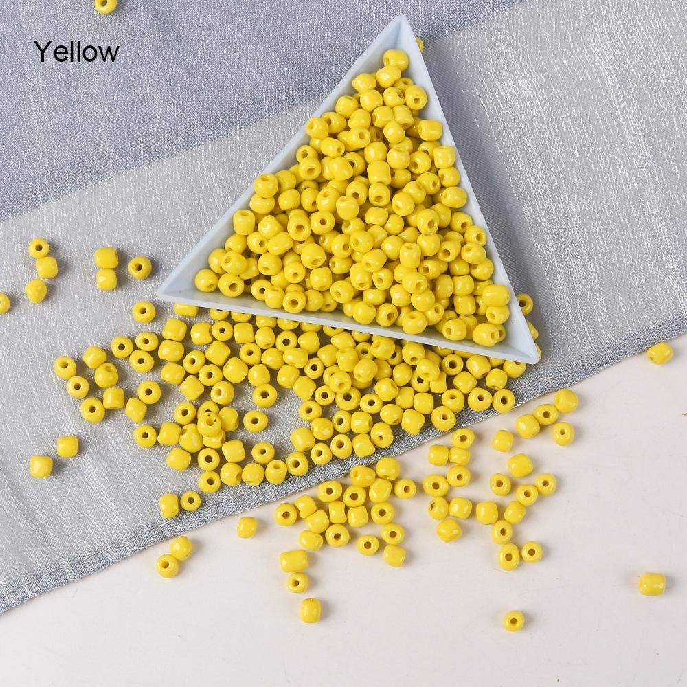 

2/3/4 мм Однотонные Стеклянные Рисовые Бусины Бисероплетение Сделай Сам Ручная Работа Ожерелье Браслет Бисероплетение Рассыпные Бусины Материал для Ювелирных Аксессуаров 4mm 240 pcs