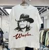 Vintage Waylon Jennings 1984 Tour Jersey Concert White Unisex Shirt S-5XL WA1833 Unisex T-Shirt