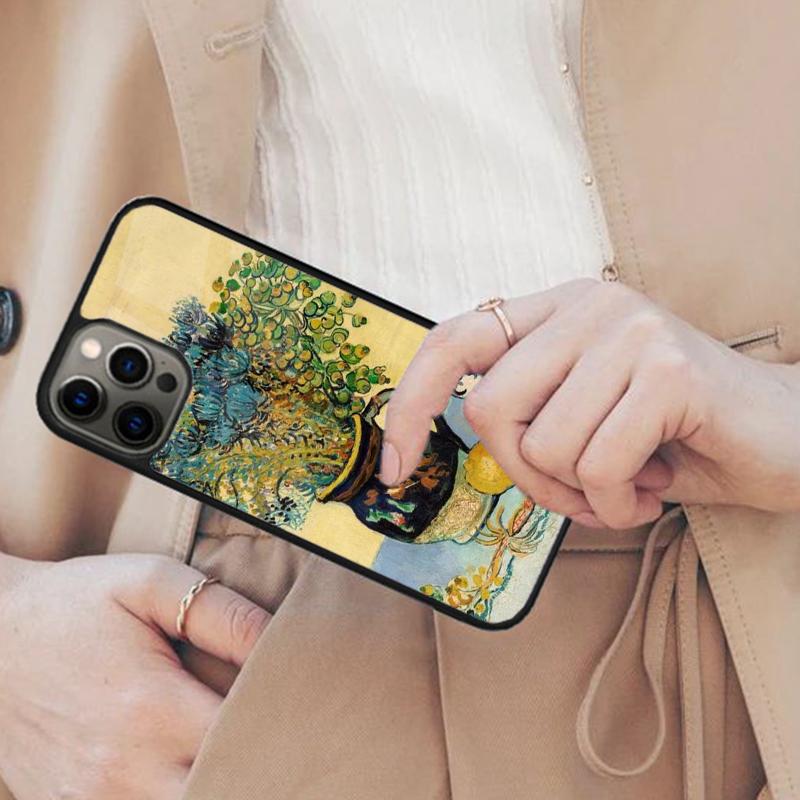 Sunflowers-Van-Gogh Magnetic Phone Case For APPLE iPhone 17 Air 16 14 13 12 Pro Max 15 Plus Wireless Charge With MagSafe Cover