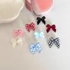 Bowknot Ear Studs Helix Piercing Titanium Steel Earrings Women Bow Studs Earrings