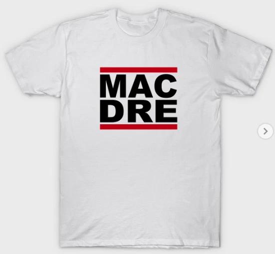 

Mac Dre T shirt Adult S-3XL White Fan Art Bay Area Artist Rapper Band Tee M