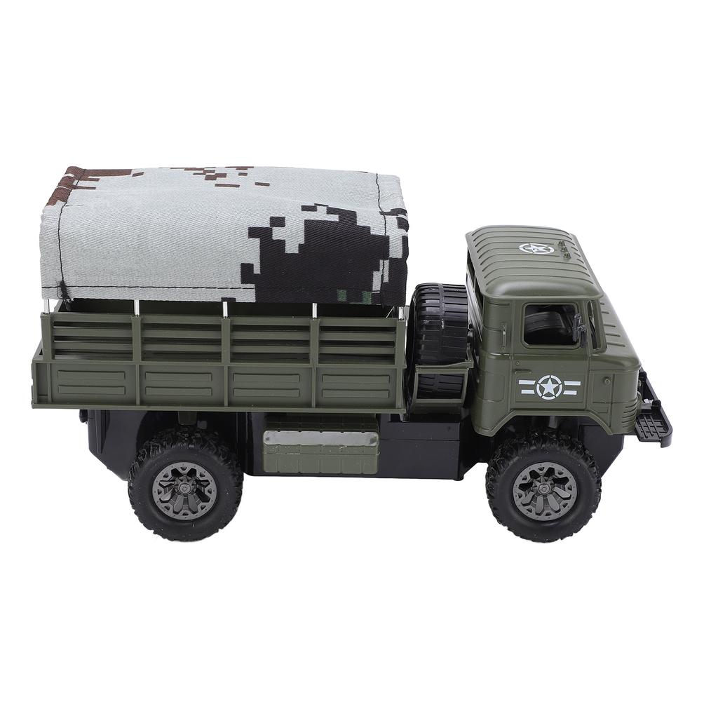 Drahtlose Fernbedienung Militär LKW Allradantrieb Offroad RC Modellauto Spielzeug mit Licht