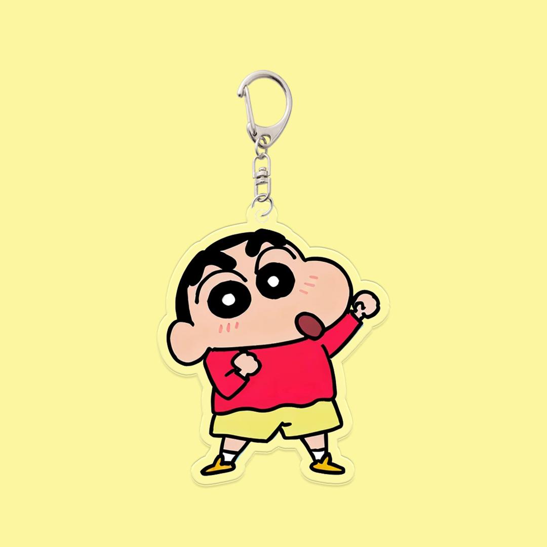 

CrayonShin-chan Keychain Funny Expression Student Anime Cartoon Collect Exquisite Child Bag Backpack Decor Accessories Pendant 4-5cm