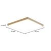 Iris Ohyama Japanese Style LED Ceiling Light Natural Wood Square Dimmable Color Adjustable Type ~8 Tatami Metal Circuit Series CL8DL-5.1JM