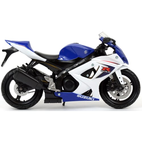 NewRay 1/12 Die-Cast Motorcycle: Suzuki 2008 GSX-R1000 (Blue) by New Ray Toys