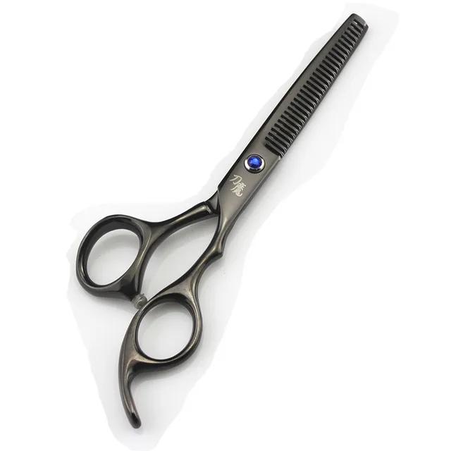 Fnlune Professional 6.0 Inch Hairdressing Scissors Hairdressing Scissors Thin Shear Flat Shears Hairdressing Salon Hairstylist