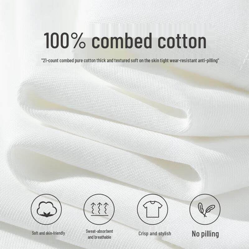 JEANSWEST LIFE Men's Heavyweight Cotton Long Sleeve T-Shirt