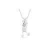 Disney Donald Duck Pendant Crystal Necklace Women Necklace Silver 5668776