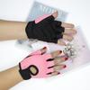 Bodybuilding Workout Cycling Fingerless Gloves Gym Training Non-slip Sport Gloves Breathable Fitness Gloves Men Women 6