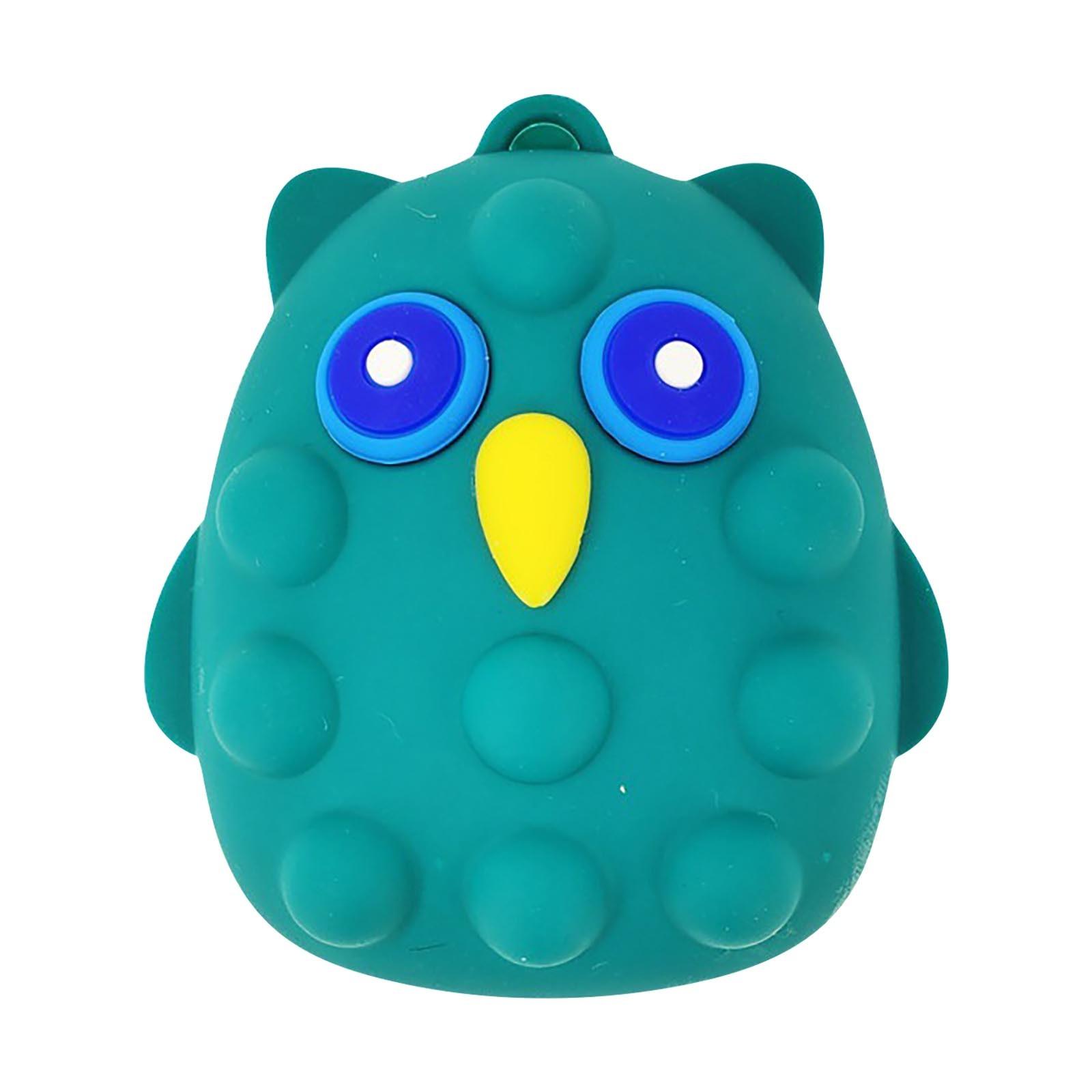 

Сова Пузырьковая Игрушка Сенсорная Игрушка для Снятия Стресса Игрушка для Декомпрессии Для Мальчиков и Девочек D