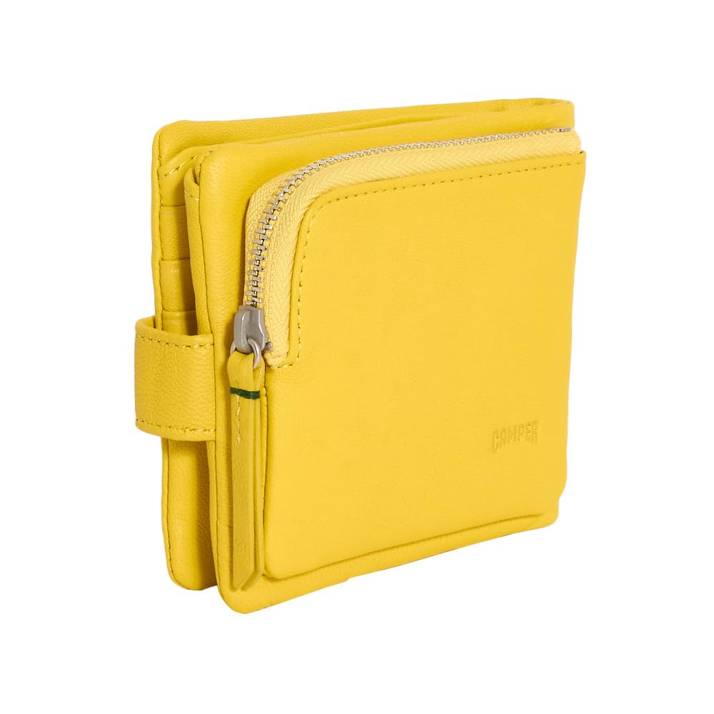 

Camper Мягкий кожаный кошелек 56222 Хром Двухсложный Желтый_T40