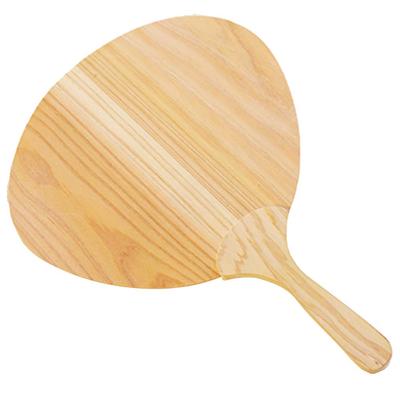 Yamashita Kogei Uchiwa G28cm x Japon Malı 423202C Yelpaze ile İncelenmiş, Doğal, D20cm, Ahşap, Sap,