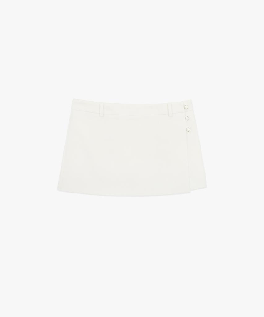Grove 23Ss Aube Skirt_Ivory